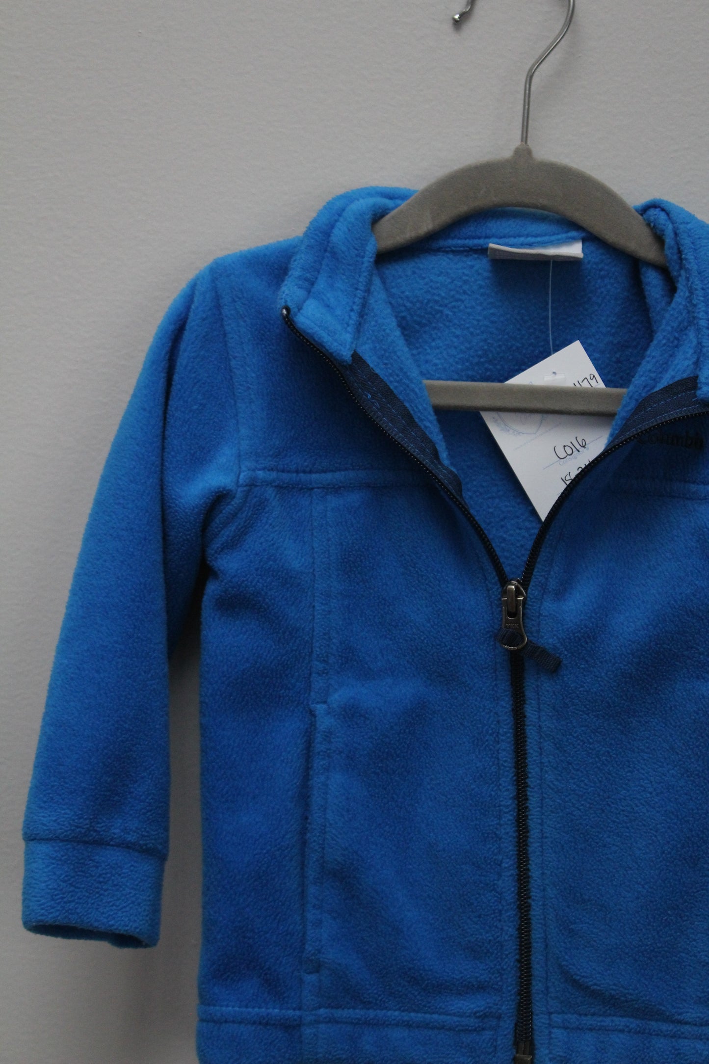 Columbia • Blue Fleece Zip Up Jacket • 18-24 Months