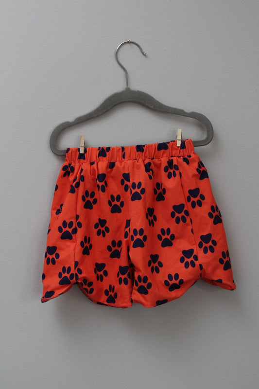 Boutique Brand • Orange Tiger Print Shorts • 4T