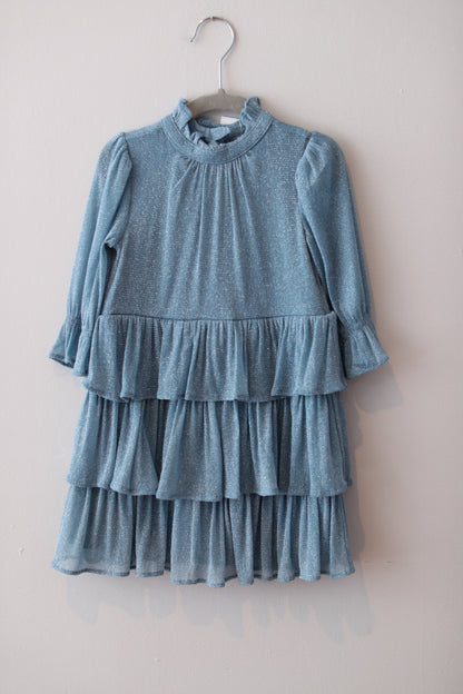 Janie & Jack • Blue Sparkly Dress • 3T