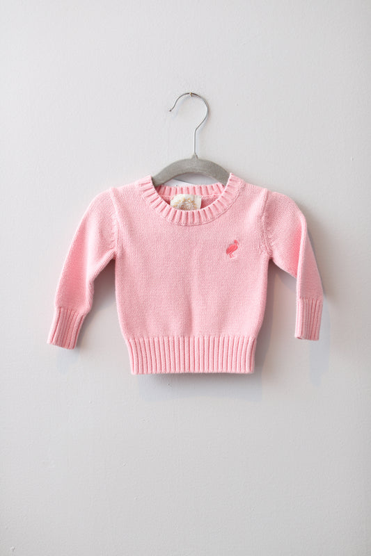 Beaufort Bonnet • Pink Sweater • 0-6 Months