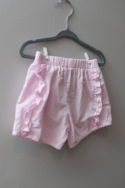 Busy Bees Smocks • Pink Gingham Shorts • 3T