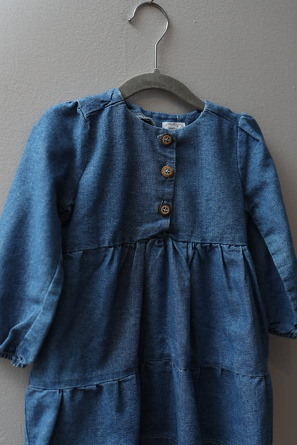 Mudpie • Denim Dress • 24 Months/2T