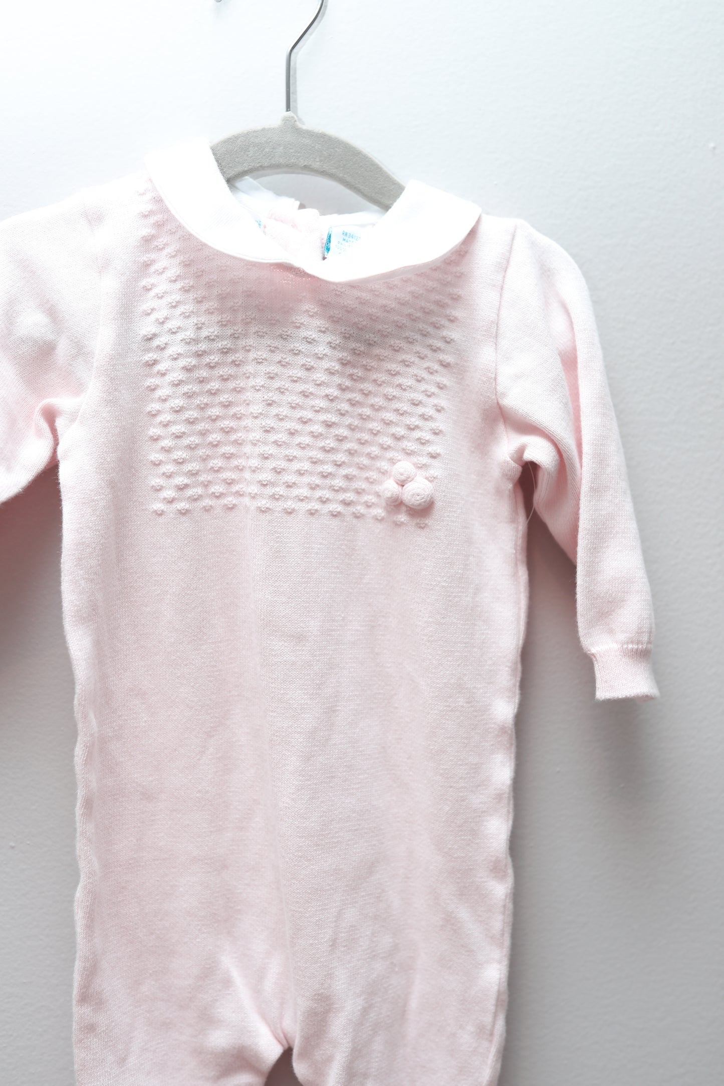 Feltman Brothers • Pink Sweater Playsuit • 6 Months