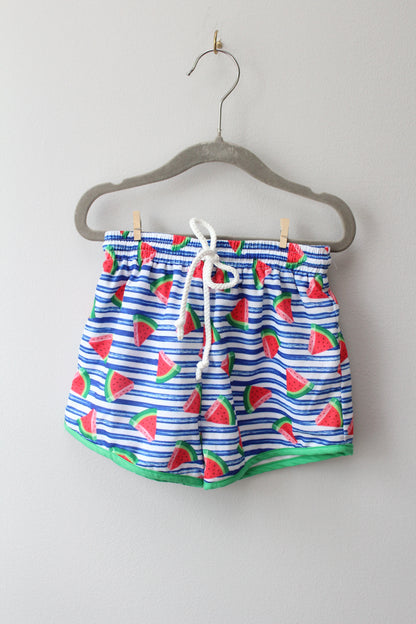 Trendy Toddler • Watermelon Swim Trunks • 3T