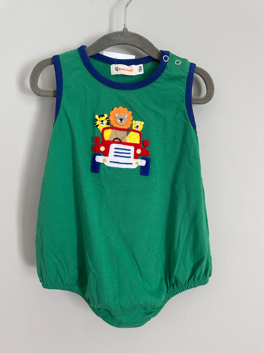 Baby Luigi • Green Animal Car Bubble • 18 Months