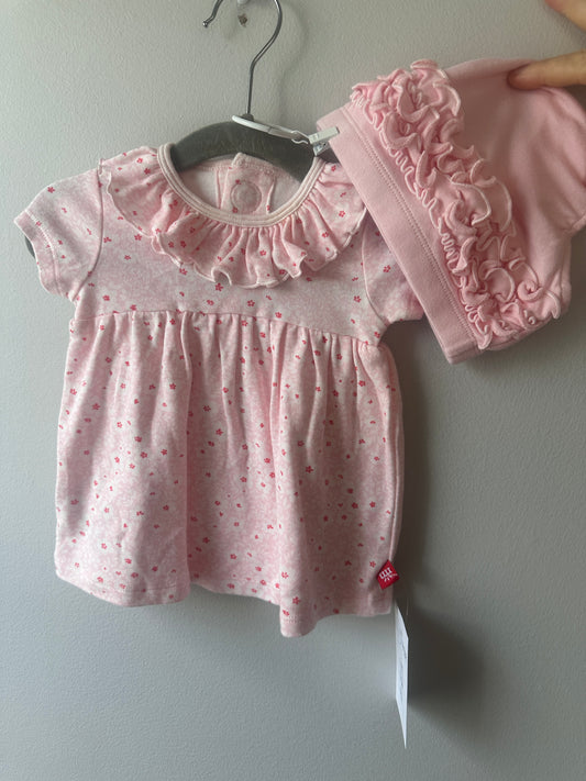 Magnetic Me • Pink Floral Diaper Set • 0-3 Months