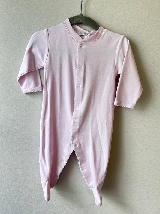 Kissy Kissy • Pink Footie PJs • 6-9 Months